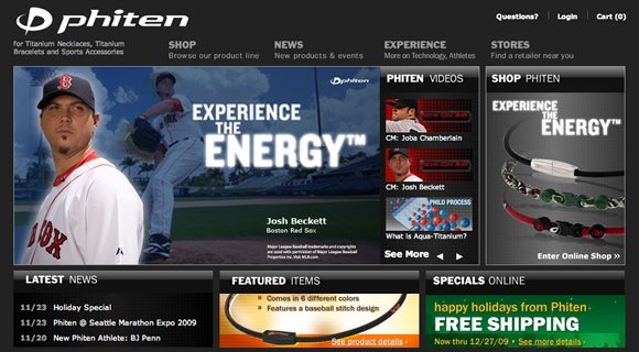 phiten usa top page